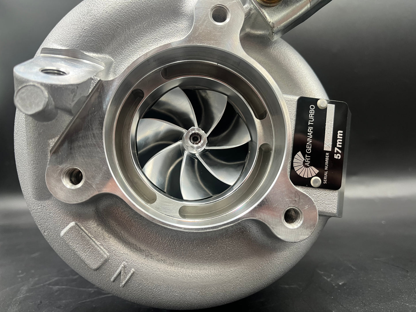 AGT 57mm "LE" Evo X Journal bearing Turbocharger