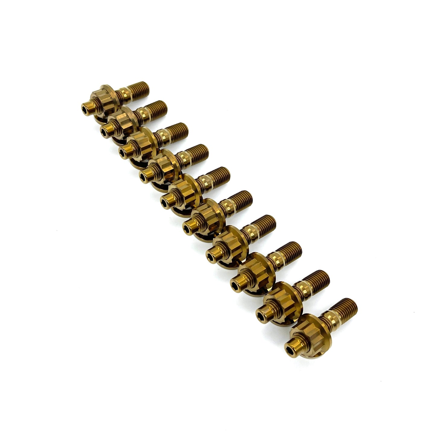 JDC Titanium Exhaust Manifold Stud Kit | Mitsubishi Evo X